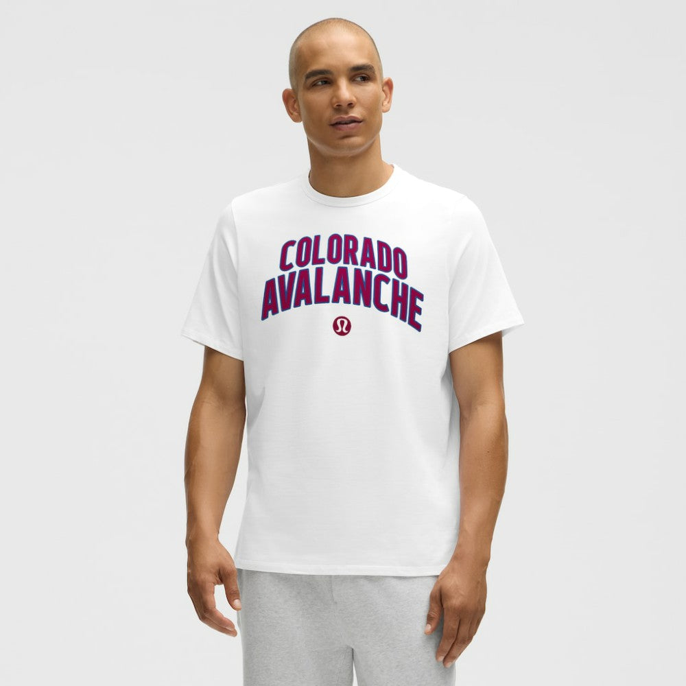 Colorado Avalanche lululemon Organic Cotton Classic-Fit T-Shirt - White - NHL 203170067