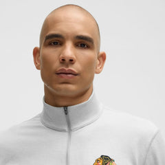 Chicago Blackhawks lululemon Soft Jersey Half-Zip Pullover - Heather Gray - NHL 203170104