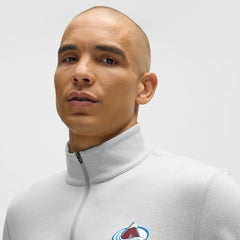 Colorado Avalanche lululemon Soft Jersey Half-Zip Pullover - Heather Gray - NHL 203170105