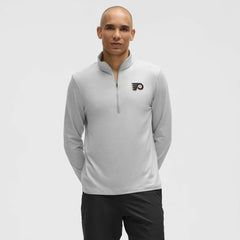 Philadelphia Flyers lululemon Soft Jersey Half-Zip Pullover - Heather Gray - NHL 203170112