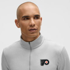 Philadelphia Flyers lululemon Soft Jersey Half-Zip Pullover - Heather Gray - NHL 203170112