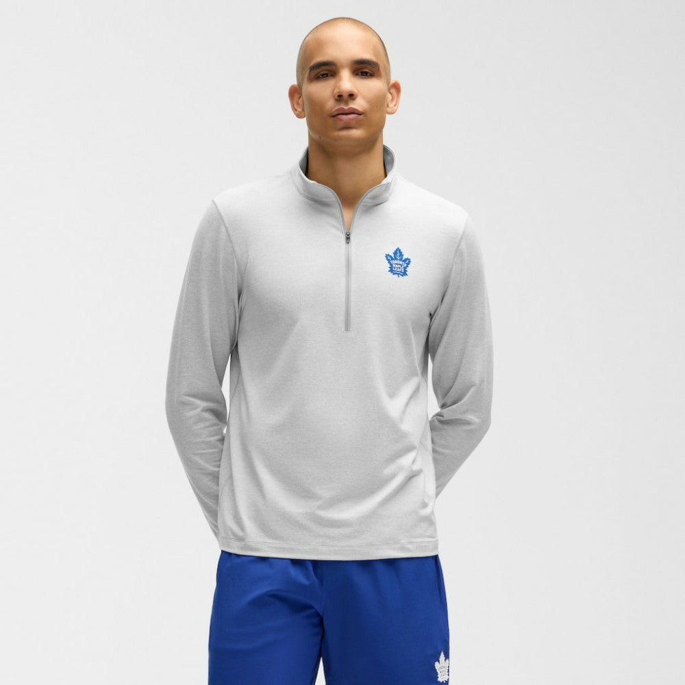 Toronto Maple Leafs lululemon Soft Jersey Half-Zip Pullover - Heather Gray - NHL 203170115