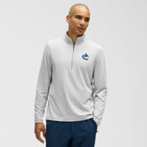 Vancouver Canucks lululemon Soft Jersey Half-Zip Pullover - Heather Gray - NHL 203170117