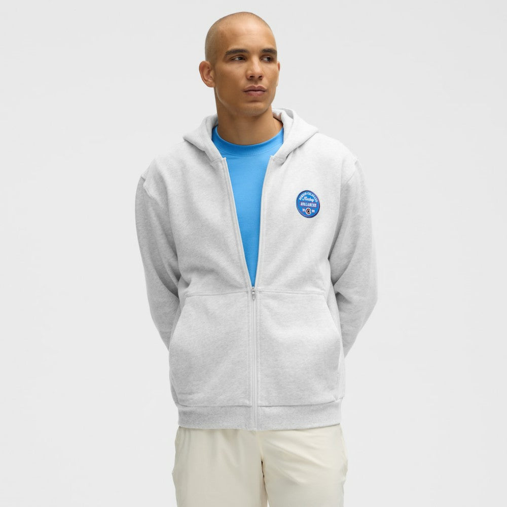 Colorado Avalanche lululemon Steady State Full-Zip Hoodie - Heathered Core Ultra Light Grey - NHL 203170178