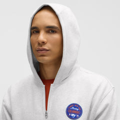 New York Islanders lululemon Steady State Full-Zip Hoodie - Heathered Core Ultra Light Grey - NHL 203170189