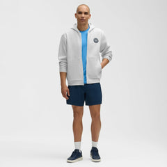 Seattle Kraken lululemon Steady State Full-Zip Hoodie - Heathered Core Ultra Light Grey - NHL 203170195