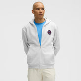 Washington Capitals lululemon Steady State Full-Zip Hoodie - Heathered Core Ultra Light Grey - NHL 203170202