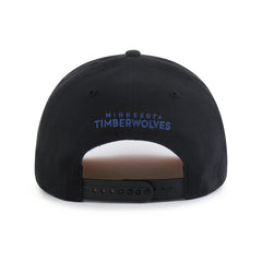 Minnesota Timberwolves Brand Seen by '47 Sorry I Was Hooping Hitch Adjustable Hat Black | 47 brand Lifestyle
