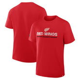 Detroit Red Wings Fanatics Centennial T-Shirt - Red - NHL 203171191