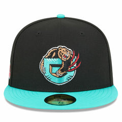 Memphis Grizzlies 2025/26 Classic Edition Jersey Hook 59FIFTY Fitted Hat Black/Turquoise | New Era US