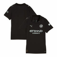 Manchester City Women's 2025/26 Away Replica Jersey Black - Puma for sale