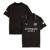 Manchester City Youth 2025/26 Away Replica Jersey Black - Puma Discount