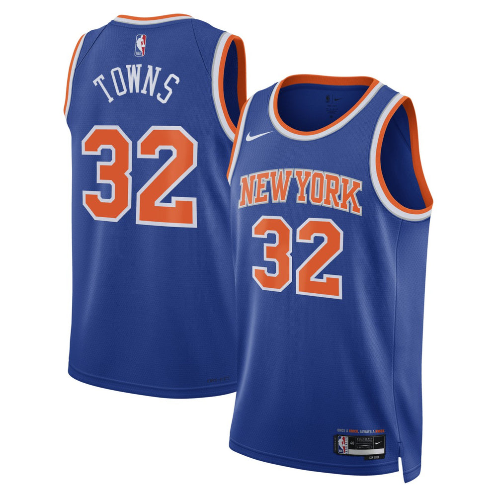 Karl-Anthony Towns New York Knicks Unisex Swingman Jersey Icon Edition Blue | Nike online
