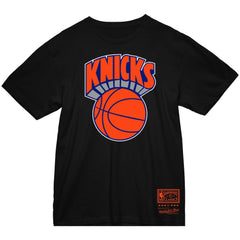 New York Knicks Big & Tall Hardwood Classics Vintage Logo T-Shirt Black | Mitchell & Ness Near Me