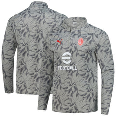 AC Milan 2025/26 Pre-Match dryCell Quarter-Zip Top Gray - Puma for sale