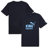 Manchester City 2025/26 King Logo T-Shirt Navy - Puma