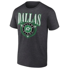 Dallas Stars Retro Seal T-Shirt - Charcoal - NHL 203175577