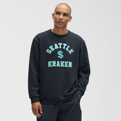 Seattle Kraken lululemon Steady State Crew - True Navy - NHL 203175631