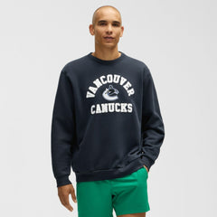 Vancouver Canucks lululemon Steady State Crew - True Navy - NHL 203175642