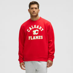 Calgary Flames lululemon Steady State Crew - True Red - NHL 203175656