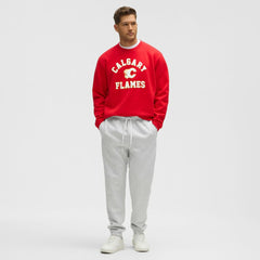 Calgary Flames lululemon Steady State Crew - True Red - NHL 203175656