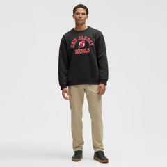 New Jersey Devils lululemon Steady State Crew - Black - NHL 203175671
