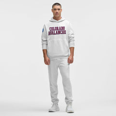 Colorado Avalanche lululemon Steady State Pullover Hoodie - Heathered Core Ultra Light Grey - NHL 203175702