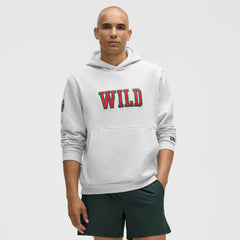 Minnesota Wild lululemon Steady State Pullover Hoodie - Heathered Core Ultra Light Grey - NHL 203175737