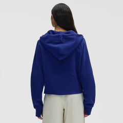 Edmonton Oilers lululemon Women's Scuba Oversized Half-Zip Hoodie - Larkspur - NHL 203175753