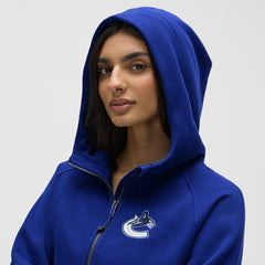 Vancouver Canucks lululemon Women's Scuba Oversized Half-Zip Hoodie - Larkspur - NHL 203175769