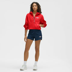 Washington Capitals lululemon Women's Scuba Oversized Half-Zip Hoodie - True Red - NHL 203175771