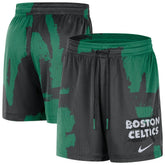 Boston Celtics Courtside Club Dri-FIT Practice Shorts Black/Kelly Green | Nike outlet
