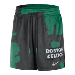 Boston Celtics Courtside Club Dri-FIT Practice Shorts Black/Kelly Green | Nike outlet