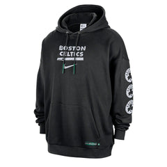Boston Celtics Courtside Club Premium Hoodie Black | Nike for sale