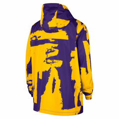 Los Angeles Lakers Unisex Courtside Club Premium Woven Full-Zip Hooded Jacket Purple | Nike discount
