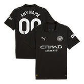Manchester City 2025/26 Away Replica Custom Jersey Black - Puma sale