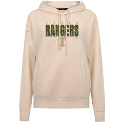 Texas Rangers Levelwear Women's Adorn Protect W Pullover Hoodie - Khaki - MLB Discount