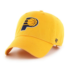 Indiana Pacers '47 Core Logo Clean Up Adjustable Hat Gold | 47 brand discount