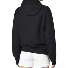 Denver Broncos G-III 4Her by Carl Banks Women's Metallic Print Football Sketch Fleece Pullover Hoodie Black