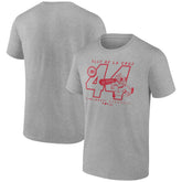 Elly De La Cruz Cincinnati Reds Player Graphic T-Shirt - Heather Gray - MLB Lifestyle