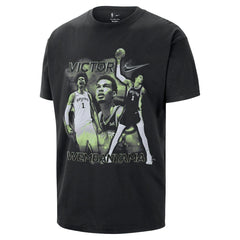 Victor Wembanyama San Antonio Spurs Unisex Athlete T-Shirt Black | Nike for sale