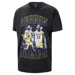 LeBron James Los Angeles Lakers Unisex Athlete T-Shirt Black | Nike for sale
