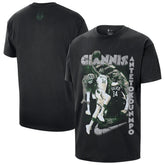 Giannis Antetokounmpo Milwaukee Bucks Unisex Athlete T-Shirt Black | Nike