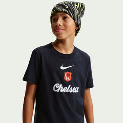 Chelsea Youth Crest T-Shirt Black - Nike outlet