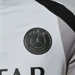 Paris Saint-Germain Jordan Brand Men's Strike Drill Quarter-Zip Long Sleeve Dri-FIT Top White - Jordan sale