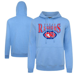 Texas Rangers Levelwear Lone Star Podium Pullover Hoodie - Light Blue - MLB Lifestyle