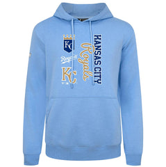 Kansas City Royals Levelwear Crown Podium Pullover Hoodie - Light Blue - MLB on Sale