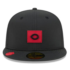 Cincinnati Reds New Era 2026 Clubhouse 59FIFTY Fitted Hat - Black - New Era Online
