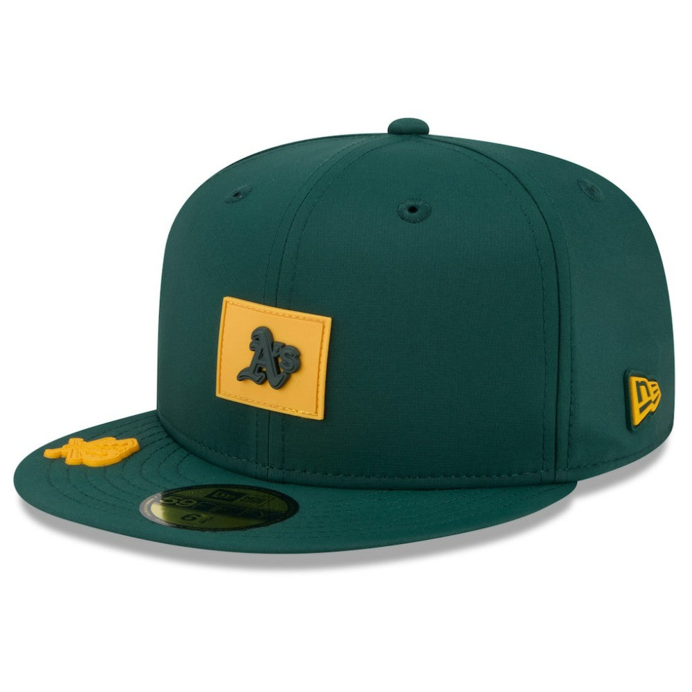 Athletics New Era 2026 Clubhouse 59FIFTY Fitted Hat - Green - New Era Lifestyle