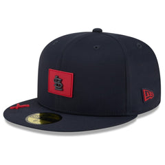 St. Louis Cardinals New Era 2026 Clubhouse 59FIFTY Fitted Hat - Navy - New Era Lifestyle